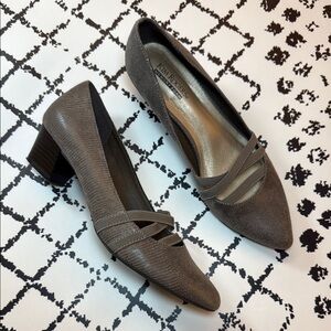 Kim Rogers Women’s Block Heels with Pointed Toe - Ladies’ Shoes, US Size 8 M EUC